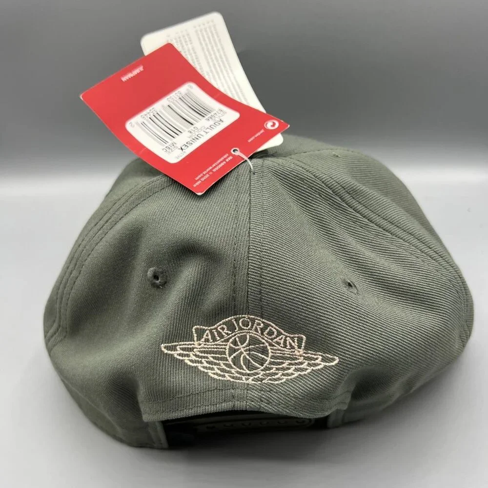 Air Jordan Hat Men‎ Green Black Wing It Jumpman Snap Back Cap New